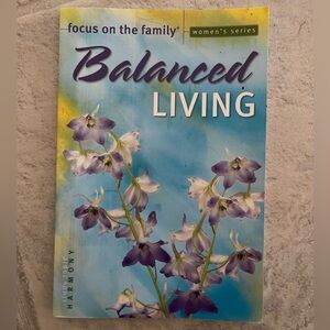 Paperback Book Balanced Living Focus‎ on the Family